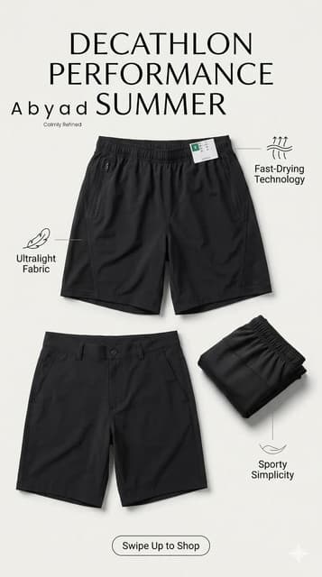 Decathlon Mens Shorts - Image 3