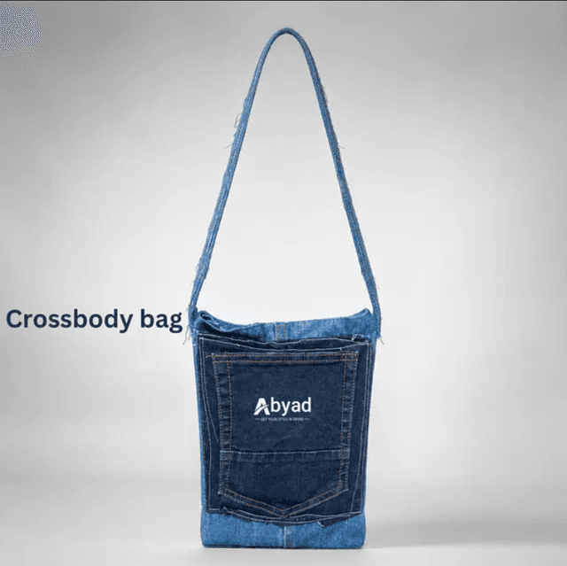 Crossbody denim bag by Crafted - Image 2